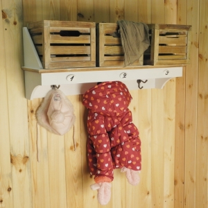 Nástenný vešiak do predsiene 76x31x21,5 cm