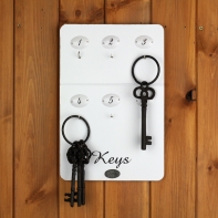 Nástenný vešiak na kľúče Keys 20x30cm