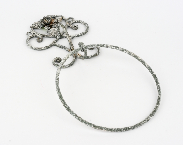 Nástenný vešiak na uterák kruh 12cm