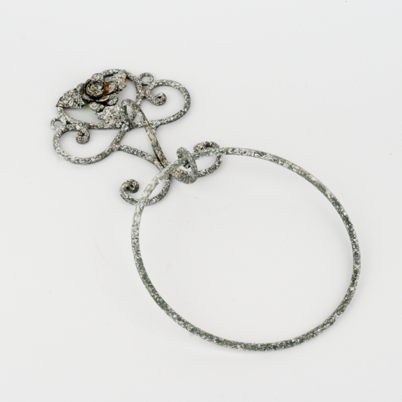 Nástenný vešiak na uterák kruh 12cm