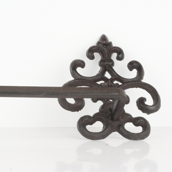 Nástenný vešiak na uteráky ozdobný 56cm