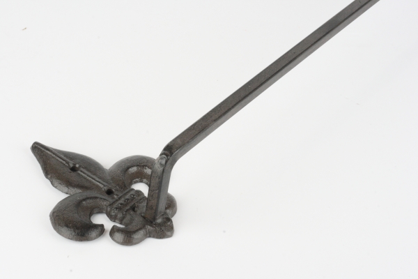 Nástenný vešiak na uteráky zámocký motív 57cm