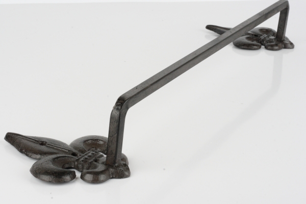 Nástenný vešiak na uteráky zámocký motív 57cm