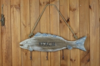 Nástenný vešiak ryba 60cm