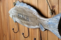 Nástenný vešiak ryba 60cm