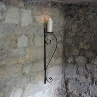 Nástenný zámocký svietnik 87cm