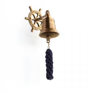 Nástenný zvon kormidlo 9,5cm