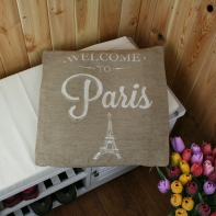 Návlek na vankúš Welcome to Paris 40x40cm