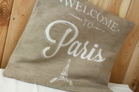 Návlek na vankúš Welcome to Paris 40x40cm