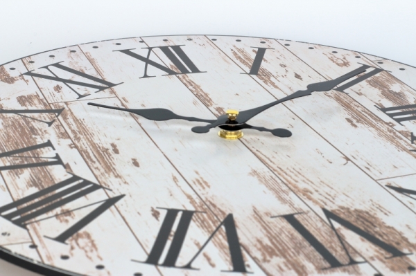 Netikající nástenné hodiny 34cm