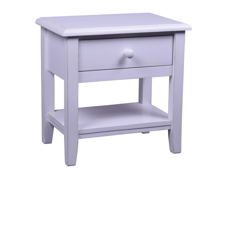 Nočný stolík so zásuvkou 52x52x34cm