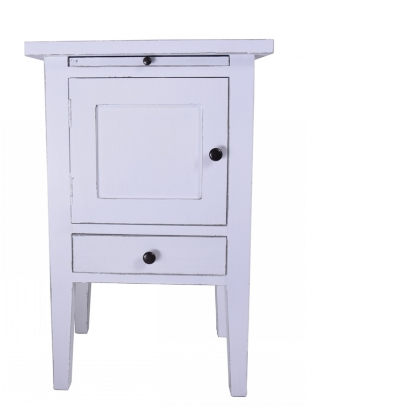 Nočný stolík vo vidieckom štýle 45x70x35cm