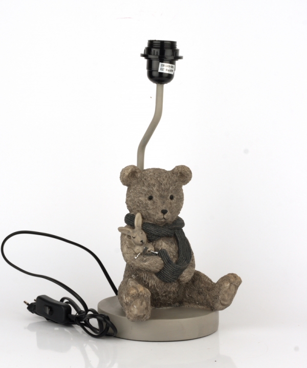 Noha ku stolné lampe s medvedíkom 38cm