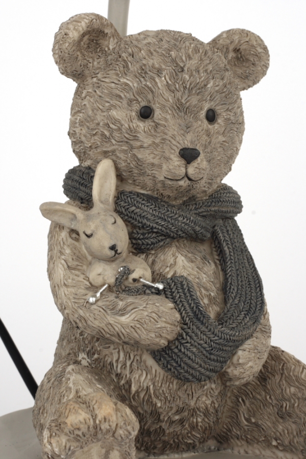 Noha ku stolné lampe s medvedíkom 38cm