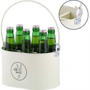 Nosič na fľaše s otváračom 27,7x18,2x13,5 cm
