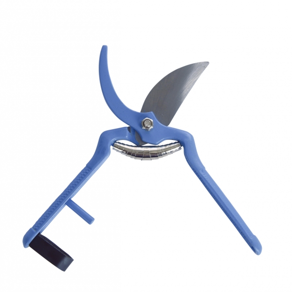 Nožnice na záhradu, kov, v. 21 cm, tmavo modrá