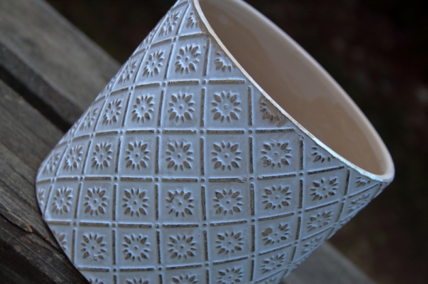 Obal na kvetináč keramický