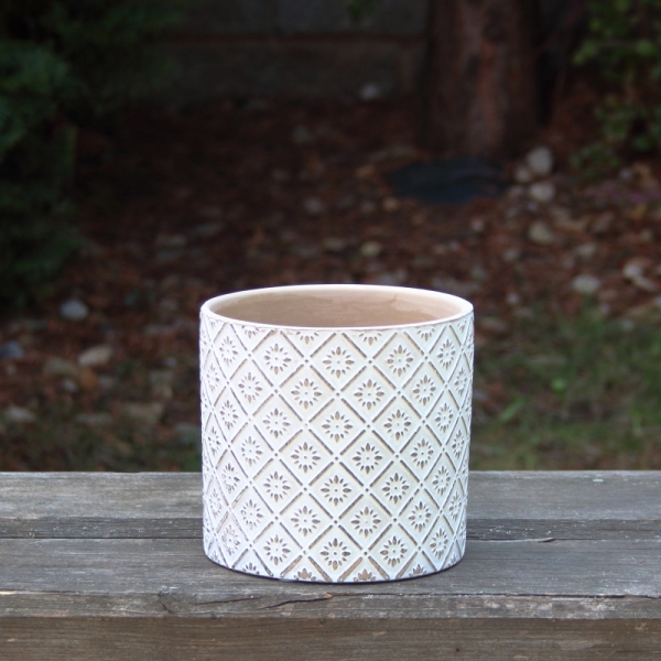 Obal na kvetináč keramický