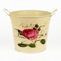 Obal na kvetináč ruža 19x16cm
