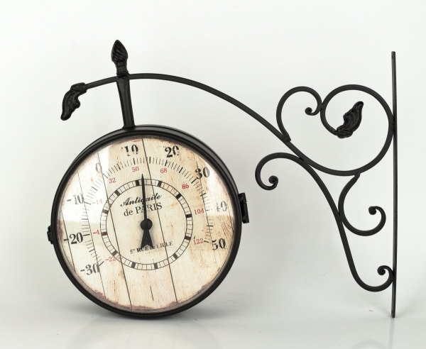 Obojstranné hodiny Paris 42×36×7cm