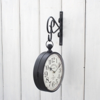 Obojstranné staničnej hodiny s veľkými číslami 24cm