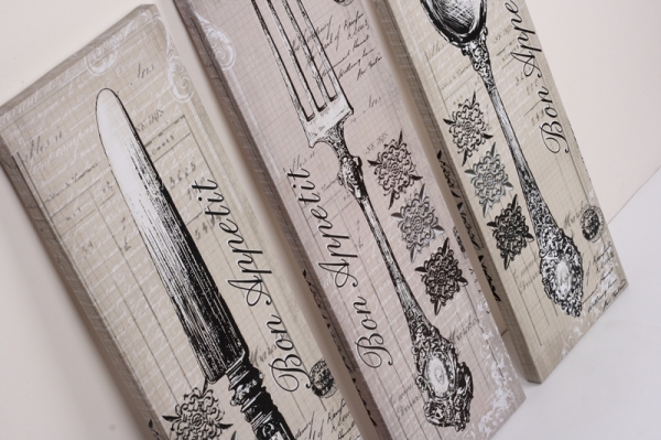 Obraz Bon Appetit lyžice 80cm