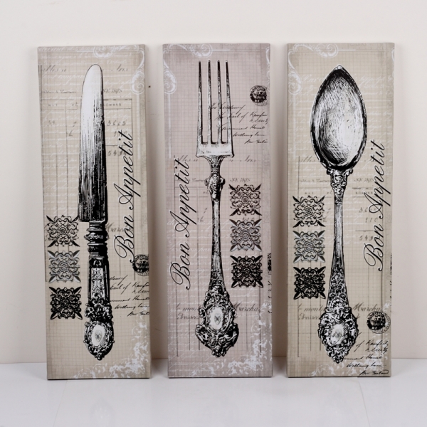 Obraz Bon Appetit lyžice 80cm