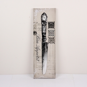 Obraz Bon Appetit nůž 80cm