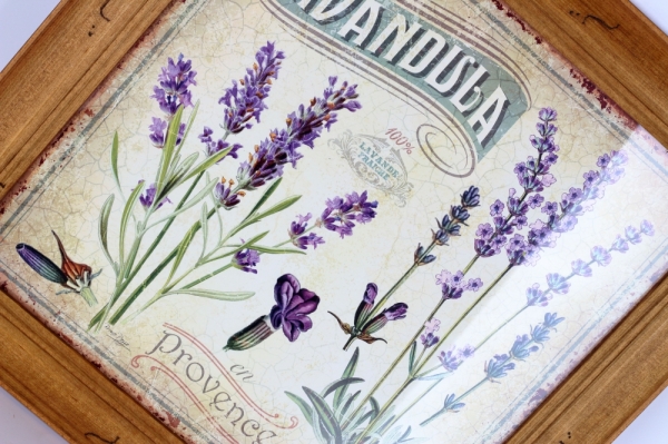 Obraz levanduľa 38x37cm