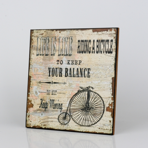 Obraz Life is like 25x25cm