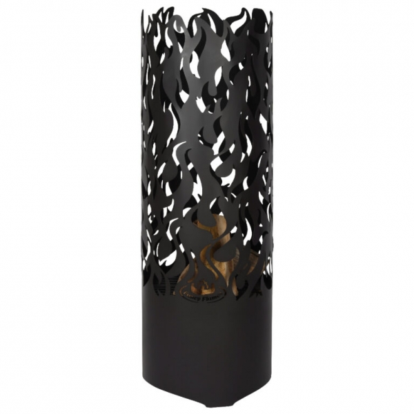 Oceľové ohnisko plameň 39x39x118cm