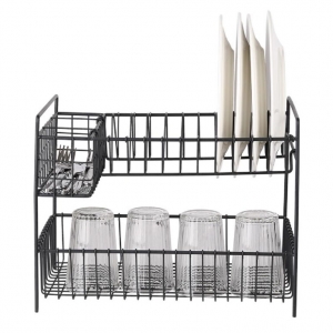 Odkvapkávač na riad kovový 26 x 38.5 x 28.3cm