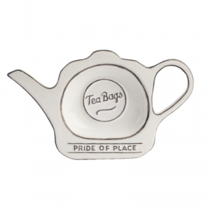 Odkladač na čajový sáčok Pride of Place biely