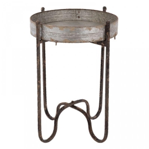 Odkladací kovový stolík 34x51cm