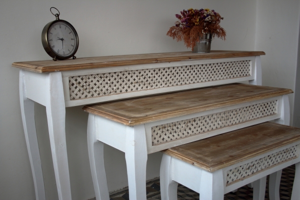 Odkladací stolík na kvety 60x26x49cm