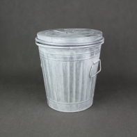 Odpadkový kôš popolnice malá 20,5x23x20,5cm