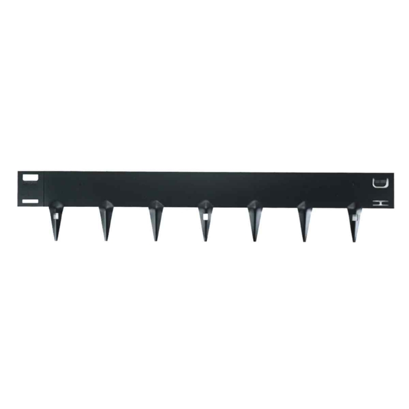 Ohybný kovový obrubník na trávnik a záhony CORE - čierny 100 cm