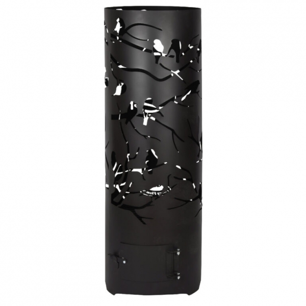 Ohnisko na záhradu vtáčiky na vetvách