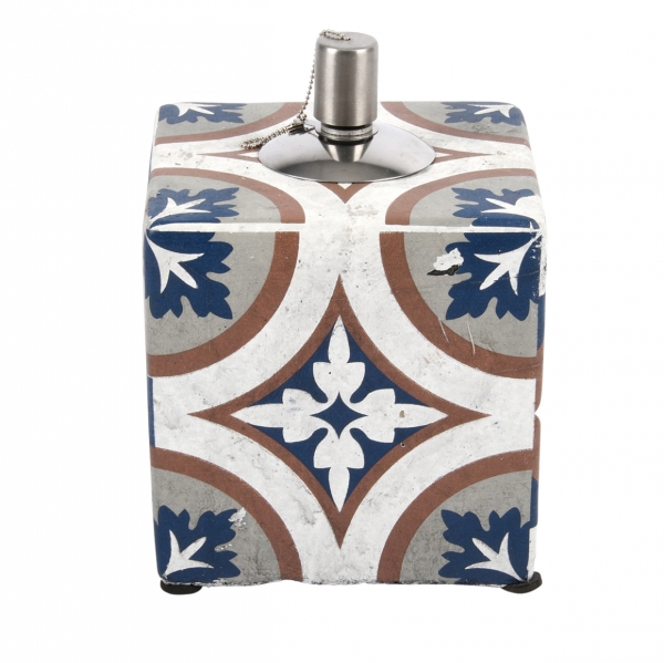 Olejová lampa Portugal 14 x 14 x 17 cm betón