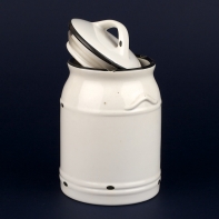 Olúpaný súdok na sadlo 17cm