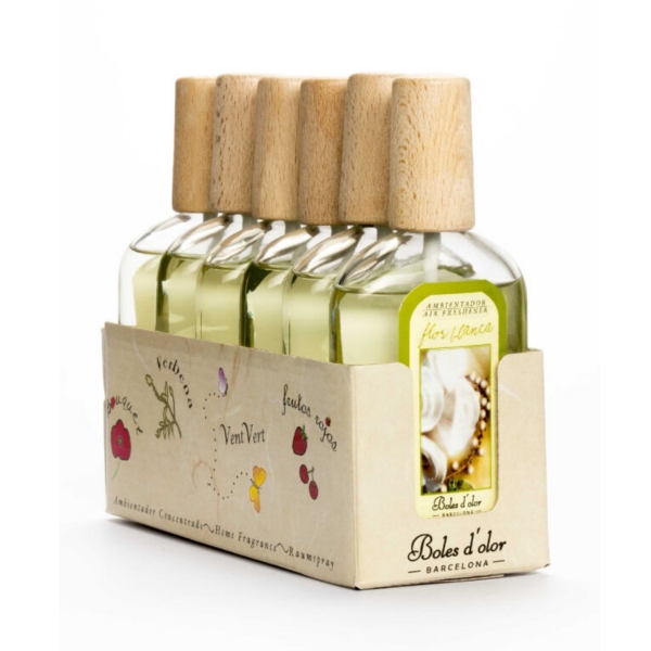 Osviežovač vzduchu v rozprašovači Flor Blanca – Biely kvet 100 ml Boles d`olor