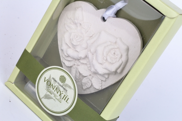 Osviežovač vzduchu vonný íl ruže v srdci Litsea Cubeba 5ml