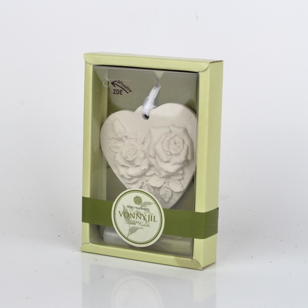 Osviežovač vzduchu vonný íl ruže v srdci Litsea Cubeba 5ml