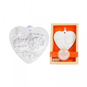 Osviežovač vzduchu vonný íl ruže v srdci Pomaranč 5ml