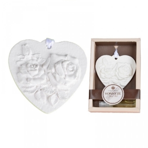 Osviežovač vzduchu vonný íl ruže v srdci Santalové drevo 5ml