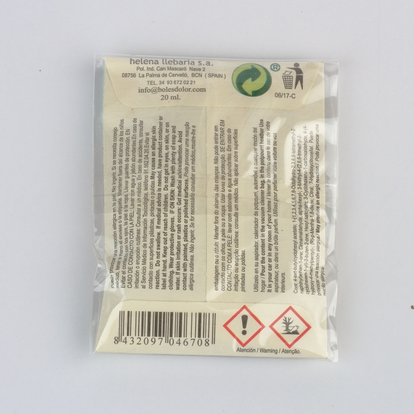 Osviežovač vzduchu vonný sáčok bavlna Boles d`olor 7,5x7,5cm