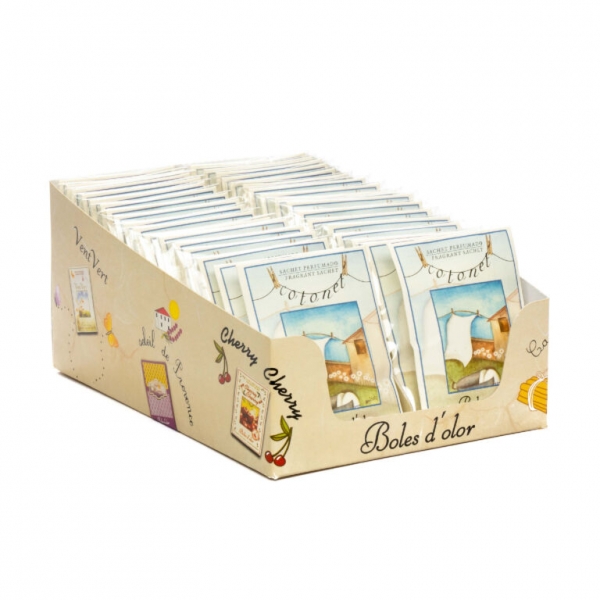 Osviežovač vzduchu vonný sáčok bavlna Boles d`olor 7,5x7,5cm