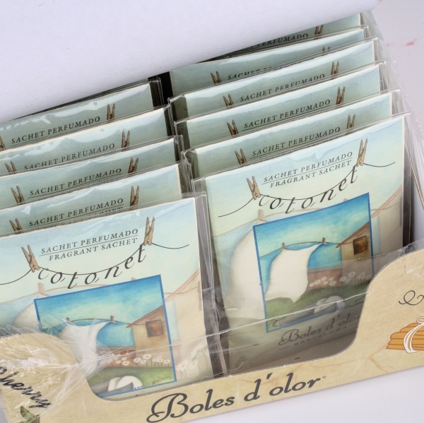 Osviežovač vzduchu vonný sáčok bavlna Boles d`olor 7,5x7,5cm