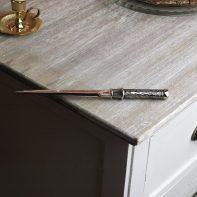 Otvárač na listy s ozdobnou rukoväťou 20cm