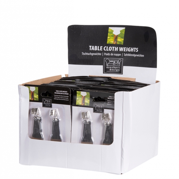 Otvárač na pivo so závažím na obrus